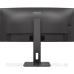 TFT 34“ AOC CU34P3CV, WQHD,VA, 100Hz, вигнутий, HDMI, DP, USB-С, RJ-45, USB-hub, HAS, кол, чорний (CU34P3CV)