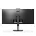 TFT 34“ AOC CU34V5CW/BK, WQHD, VA, 100Гц, 1 мс, вигнутий, HDMI, DP, USB-C, USB-hub, webcam, колонки TFT 34“ AOC CU34V5CW/BK, WQHD, VA, 100Гц, 1 мс, вигнутий, HDMI, DP, USB-C, USB-hub, webcam, колонки