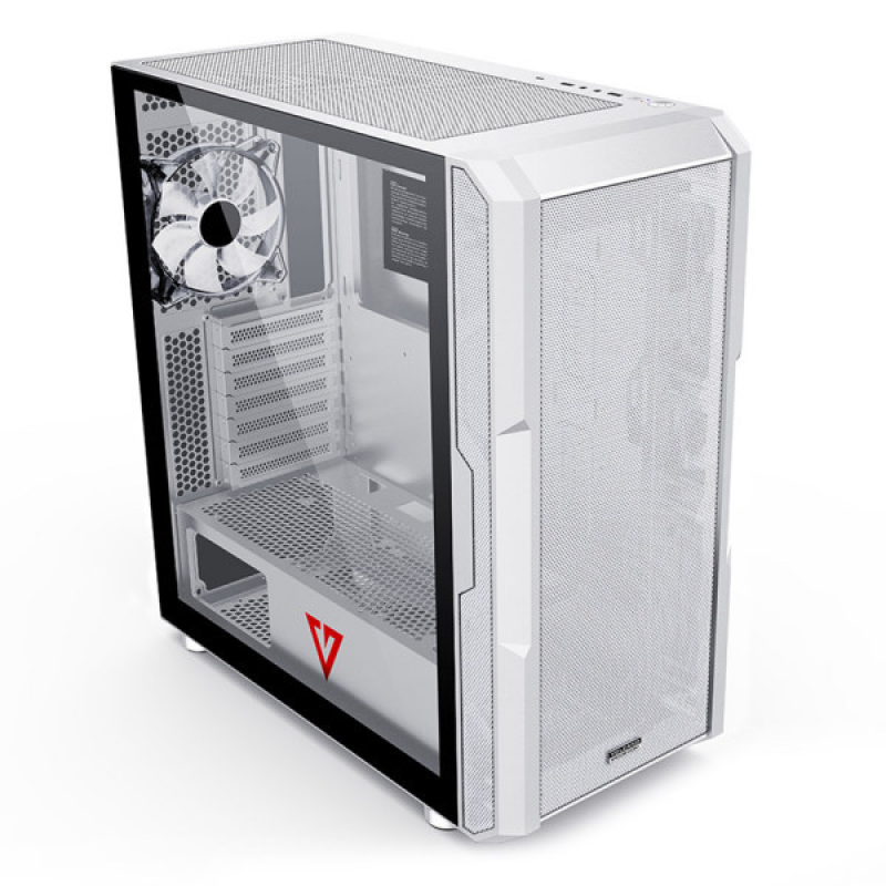 Корпус Modecom AMIRANI WHITE без вентиляторів без БЖ ATX (AT-AMIRANI-PN-20-000000-0)
