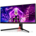 TFT 34“ AOC AGON AG344UXM, WQHD, IPS, MiniLED, 170Гц, 1мс, 2xHDMI, 2xDP, USB-C, USB-hub, HAS, кол (AG344UXM)
