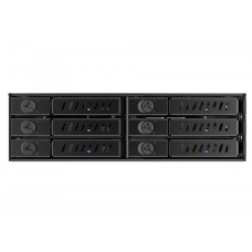 Бекплейн Chieftec CMR-625 1x5.25“ -> 6x2.5“ HDDs Hot-Swap Metal (CMR-625)