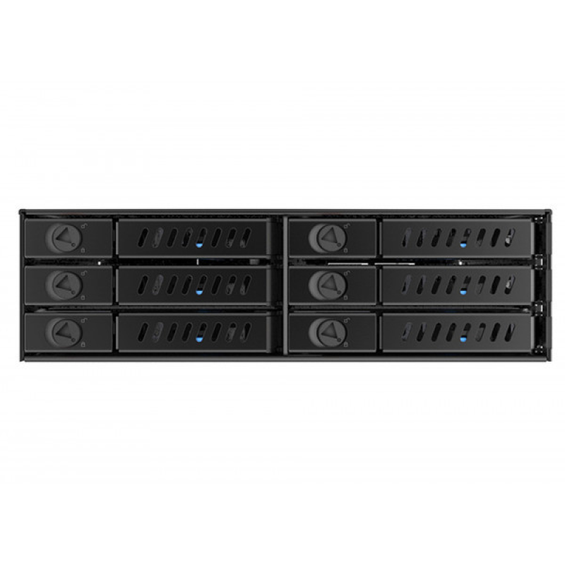 Бекплейн Chieftec CMR-625 1x5.25“ -> 6x2.5“ HDDs Hot-Swap Metal (CMR-625)