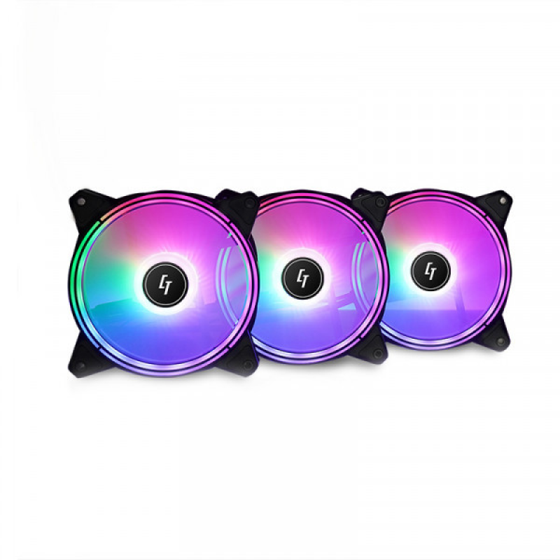 Вентилятор для корпусу 120 mm*3 Chieftec Nova NF-3012-RGB fan set (NF-3012-RGB)