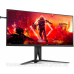 TFT 40“ AOC AGON AG405UXC, WQHD, IPS, 144Гц, 1ms, 2xHDMI, DP, USB-C, USB-hub, HAS, чорний з червоним