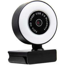 Веб-камера OKey WB230 FHD 1080P, LED підсвітка, USB (WB230)