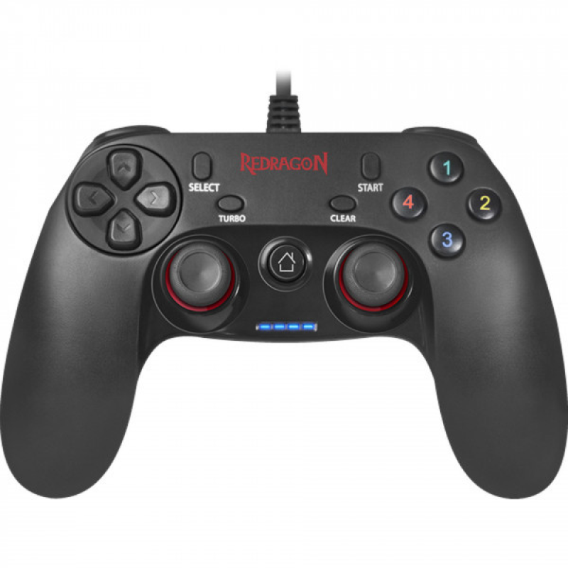 Геймпад Redragon Redragon Saturn USB Xinput-PS3, 12 кн., 2 стіка (75057) Геймпад Redragon Redragon Saturn USB Xinput-PS3, 12 кн., 2 стіка (75057)
