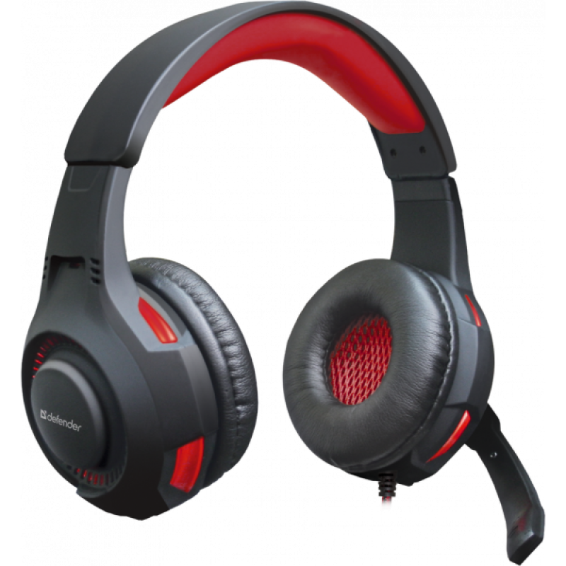 Ігрова гарнітура Defender Warhead G-450 USB, підсвітка (64146)