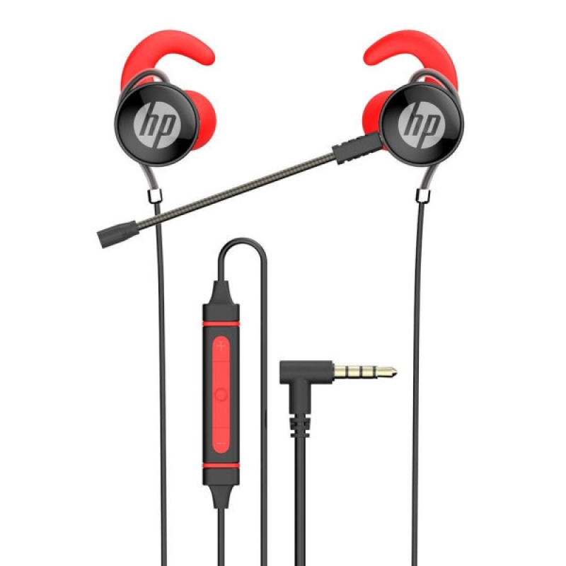 Навушники з мікрофоном HP DHE-7004 (ігрова мобільна гарнітура) Red (DHE-7004RD)