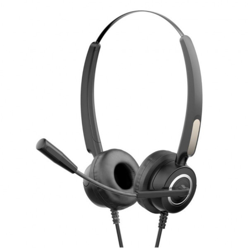 Навушники з мікрофоном HP DHE-8000 (Call Center), USB, Black (DHE-8000)