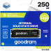 SSD 250GB GoodRAM PX600 M.2 2280 PCIe NVMe Gen 4x4 3D NAND, Retail (SSDPR-PX600-250-80)