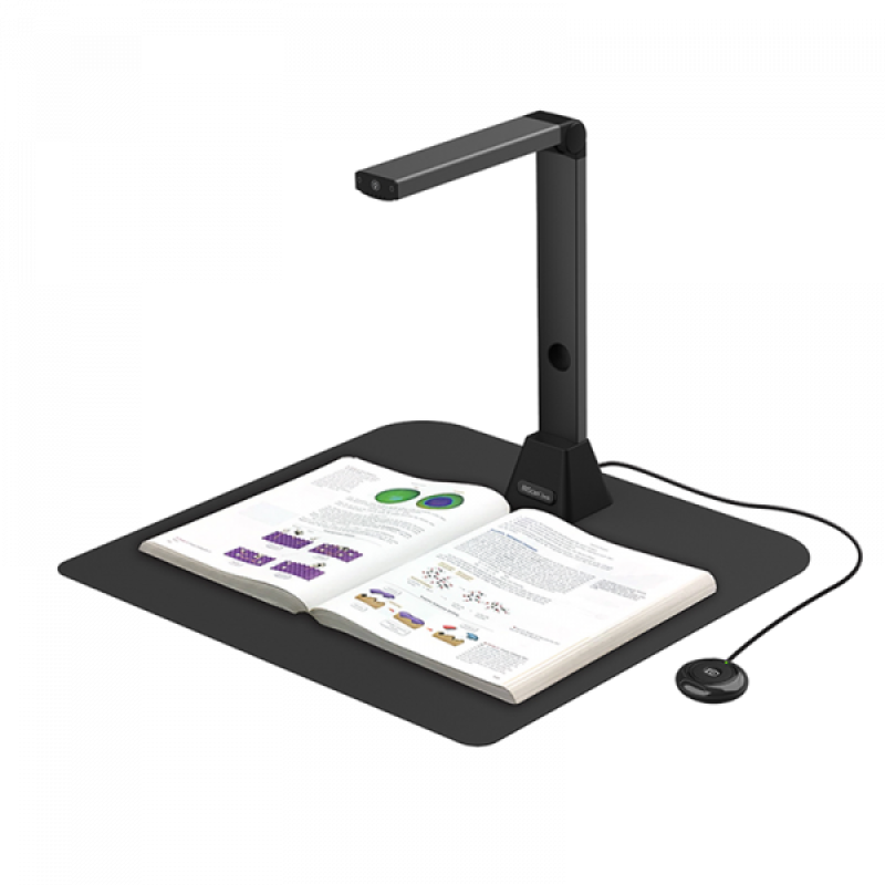 Сканер A3 Canon IRIScan Desk 5 Pro (12MP, USB, 30 стор/хв, книжковий, чорний) (459838)