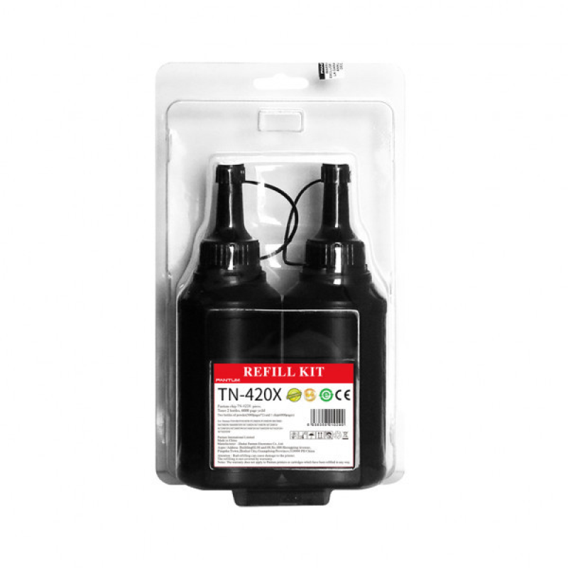Комплект для заправляння картриджа Pantum TL-420H, TL-420X, M7100, P3010/3300 (2*3000стор; 2 тонера, чіп) (TN-420X)