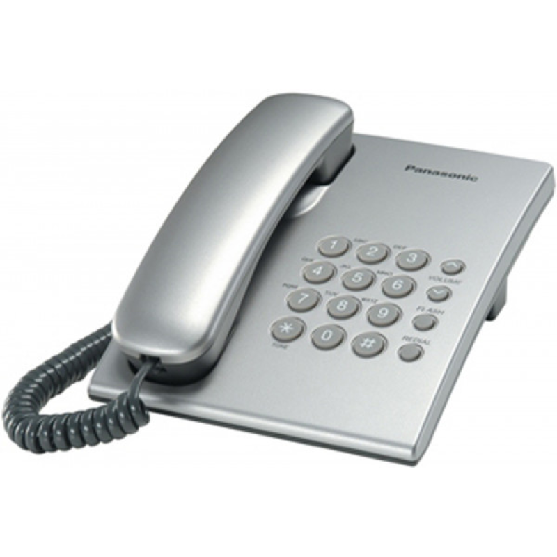 Телефон Panasonic KX-TS2350UAS срібний (KX-TS2350UAS)