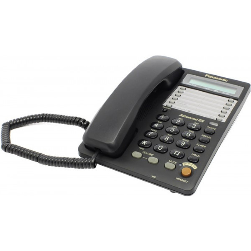 Телефон Panasonic KX-TS2365UAB, чорний (KX-TS2365UAB) Телефон Panasonic KX-TS2365UAB, чорний (KX-TS2365UAB)
