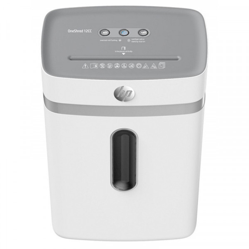 Знищувач документів HP OneShred 12CC, A4, 80g х 12 листів, 4*35, 23 л (2802)