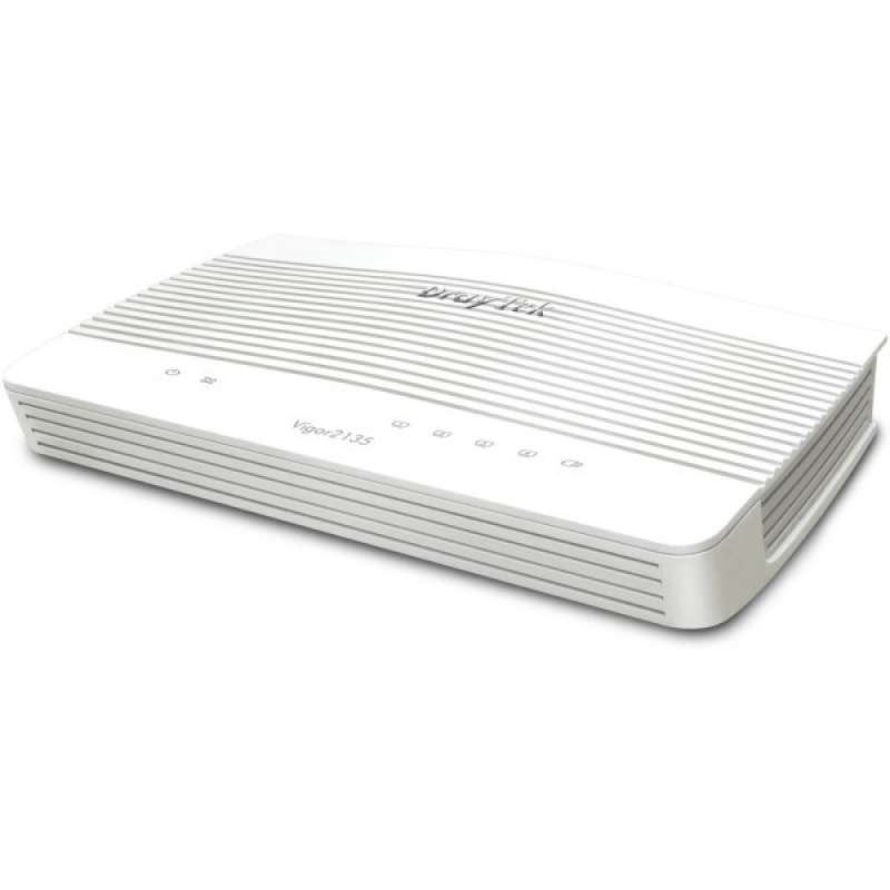 Маршрутизатор Drytek Vigor 2135, 1 WAN GbE, 4 LAN GbE, 2 USB 2.0, 2 VPN, Multi-LAN (4+IP Routed Subn Маршрутизатор Drytek Vigor 2135, 1 WAN GbE, 4 LAN GbE, 2 USB 2.0, 2 VPN, Multi-LAN (4+IP Routed Subn