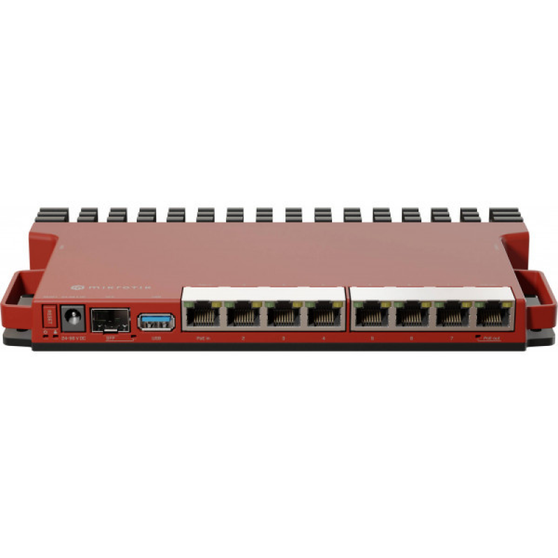 Маршрутизатор Mikrotik L009UiGS-RM, 800MHz CPU, 512 MB RAM, 128MB NAND, 8x1G Ethernet ports, 1xSFP (2. Маршрутизатор Mikrotik L009UiGS-RM, 800MHz CPU, 512 MB RAM, 128MB NAND, 8x1G Ethernet ports, 1xSFP (2.