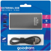 SSD external, USB 3.1 Type-C 512Gb, GoodRAM HL100, Retail (SSDPR-HL100-512#)