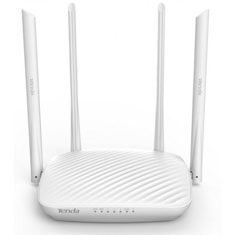 Маршрутизатор Tenda F9 802.11n N600 3xFE LAN, 1xFE WAN, 4xANT 6dBi (F9) Маршрутизатор Tenda F9 802.11n N600 3xFE LAN, 1xFE WAN, 4xANT 6dBi (F9)