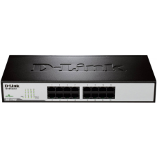 Комутатор D-Link DES-1016D 16xFE, Некерований (DES-1016D/E)