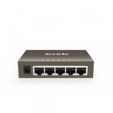 Комутатор TENDA TEG1005D 5port 10/100/1000 BaseTX, desktop, метал (TEG1005D)