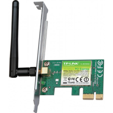 Адаптер TP-Link TL-WN781ND, 150Mbps WRL N PCI Exp Adapter, Atheros, 1T1R, 2.4GHz, 802.11n/g/b, 1 de