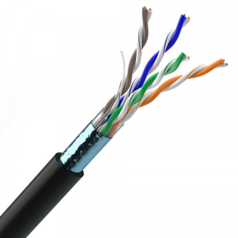 Кабель FTP Cat-5е “ Ок-NET“ (бухта 305 м) для заклик. прокладки (49330m305)