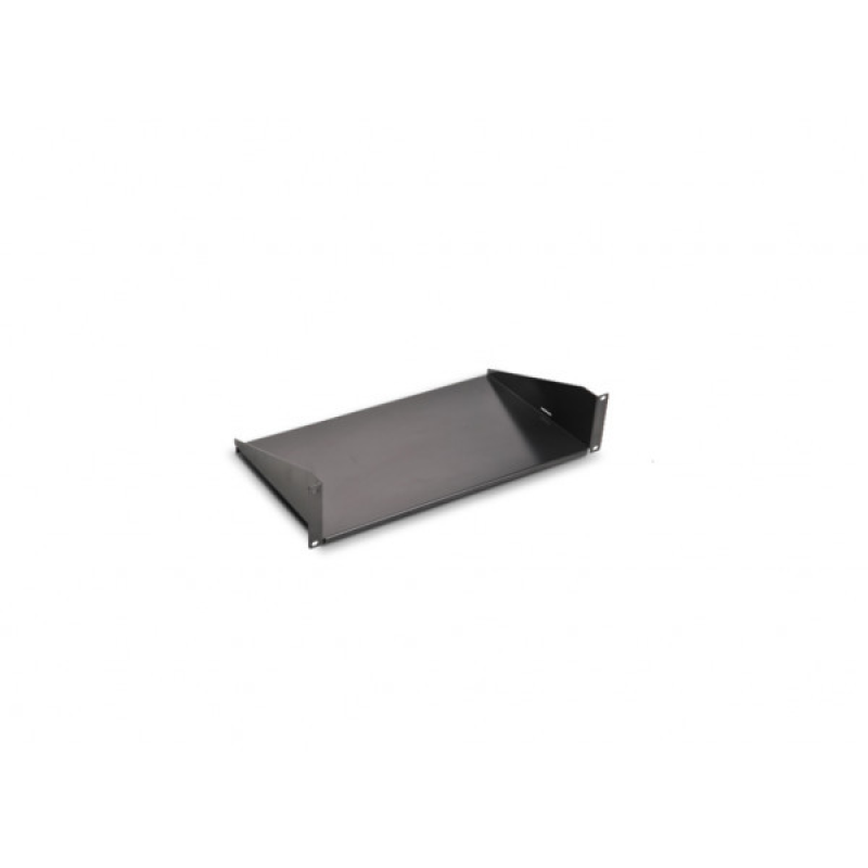 Полиця консольна 19“, 2U, глибина 250мм, чорна (KD7015-10) Полиця консольна 19“, 2U, глибина 250мм, чорна (KD7015-10)