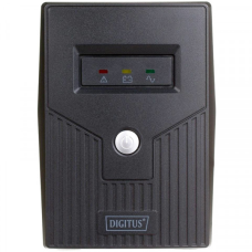 ДБЖ Digitus Line-Interactive, 600VA/360W, LED, 2xSchuko, RJ11, USB (DN-170063)