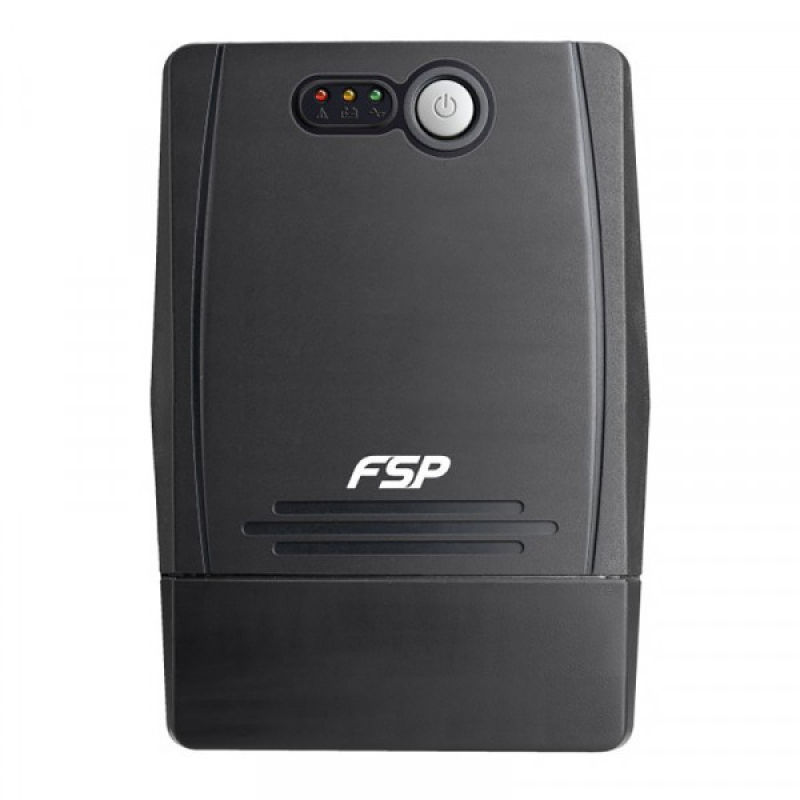 ДБЖ FSP FP1000, 1000ВА/600Вт, Line-Int, IEC*4, USB/RJ45, AVR, Black (PPF6000624)