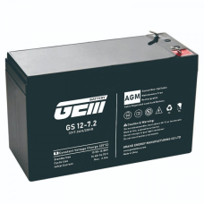 Акумуляторна батарея GEM Battery 12V, 7.2A (GS 12-7.2)