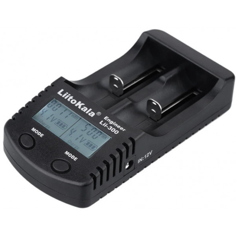 Зарядний пристрій LiitoKala Lii-300, 2x(Lion/NiMH/NiCd), Power Bank, discharge function (Lii-300) Зарядний пристрій LiitoKala Lii-300, 2x(Lion/NiMH/NiCd), Power Bank, discharge function (Lii-300)
