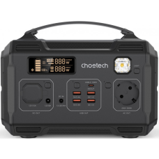 Зарядна станція Choetech BS002 300Вт (276Вт/г) QC 3.0, USB-C PD100 Вт (BS002-EU-BK)