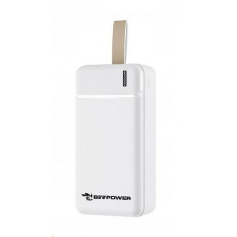 УМБ BeePower 30000 mAh, 2.1A USB-C/Micro USB IN + 2 x USB3.0 біла (BP-30_VW)