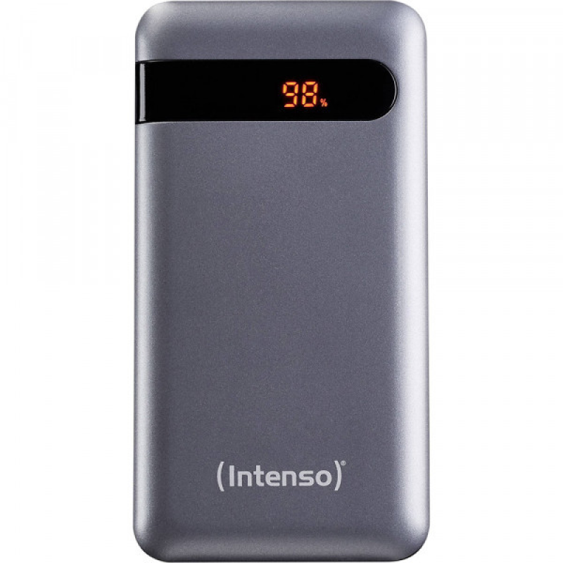УМБ Intenso PD10000 3A QC3.0 10000mAh, USB-C Out Li-pol сіра (7332330) УМБ Intenso PD10000 3A QC3.0 10000mAh, USB-C Out Li-pol сіра (7332330)