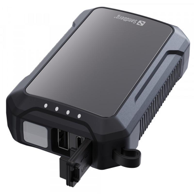 УМБ Sandberg Hand Warmer з обігрівачем рук 10000 mAh 2A, USB, Type-C in, LED ліхтар 1W (420-65) УМБ Sandberg Hand Warmer з обігрівачем рук 10000 mAh 2A, USB, Type-C in, LED ліхтар 1W (420-65)