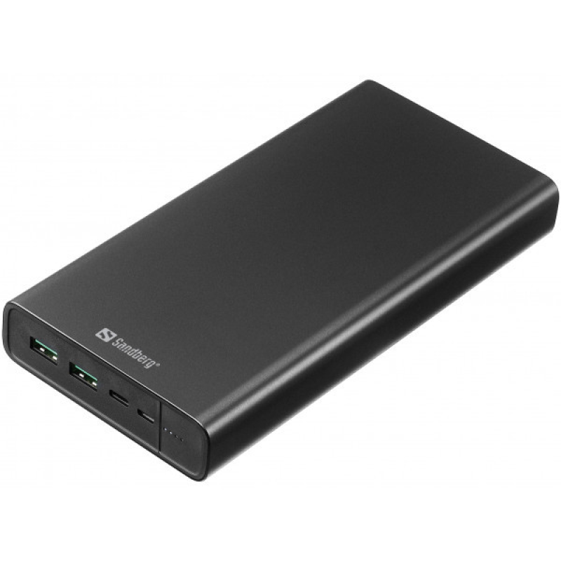 УМБ Sandberg PD 38400 mAh 100W 20В/5А, 2хUSB, Type-C OUT (420-63)