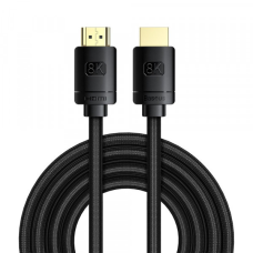 Кабель HDMI M - M, 3m, V2.1 8K, High Definition Series CAKGQ-L01 Baseus Чорний (CAKGQ-L01)