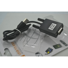 Перехідник USB --> COM (RS232) 9pin, кабель 1м. RTL (B00514)