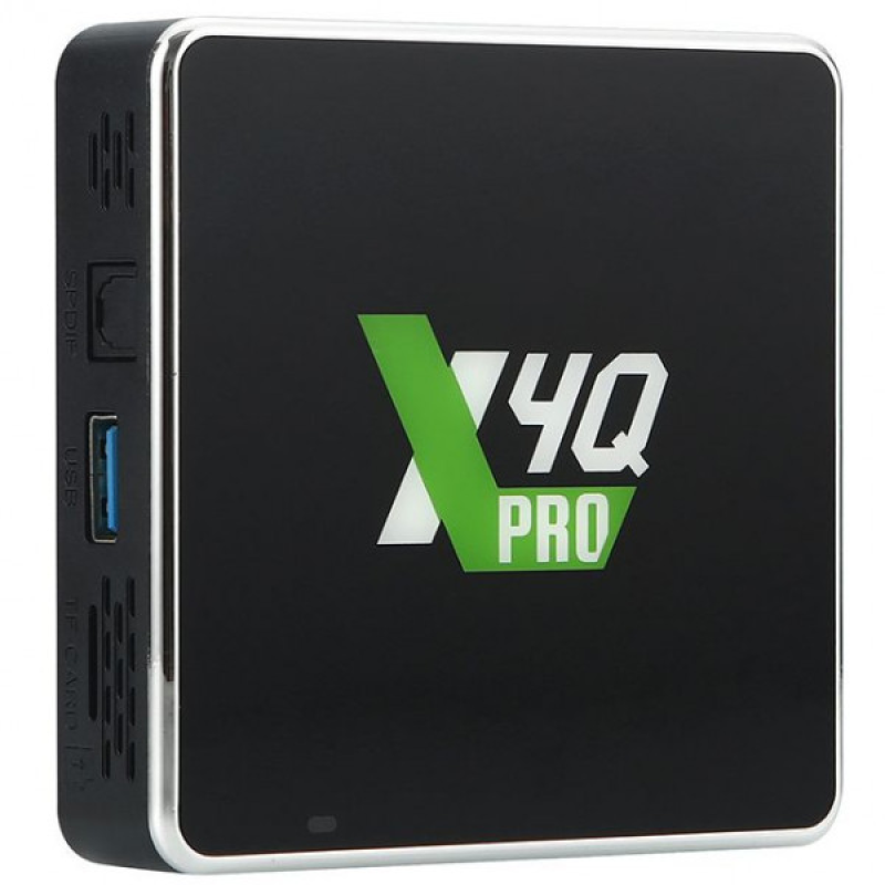 TV Медіаплеєр Ugoos X4Q PRO 4/32Gb/Amlogic S905X4/Android 11/WiFi 2.4G+5G/BT 5.1/Miracast/BT GyroRC (X4Q PRO)