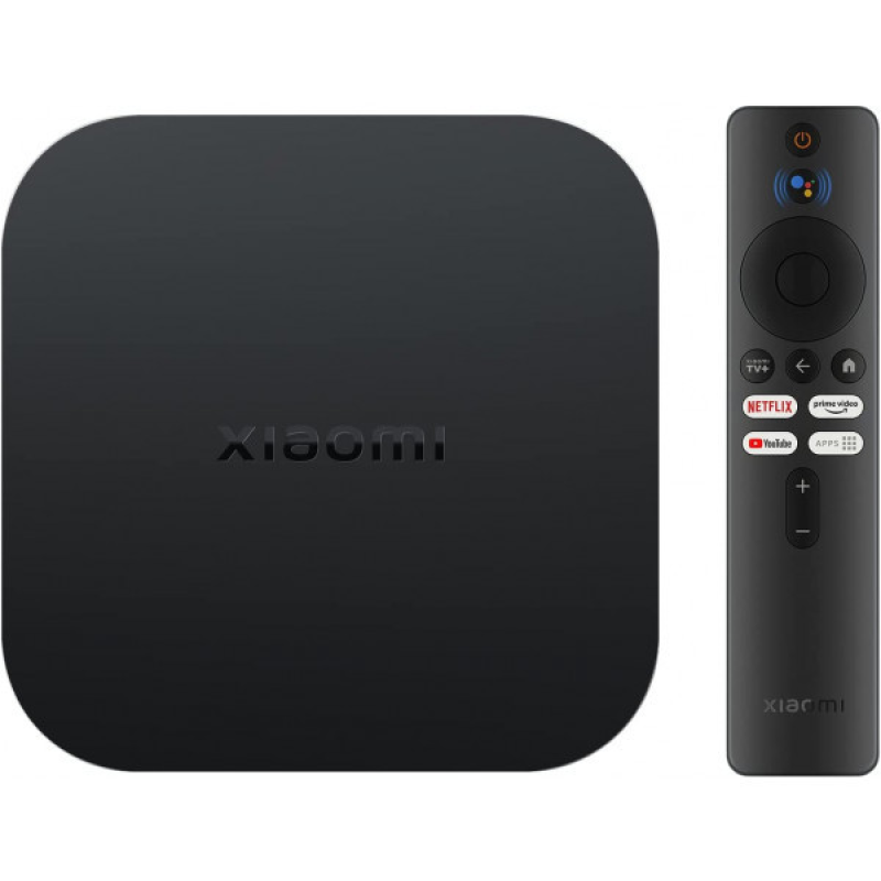 TV Медіаплеєр Xiaomi TV Box S 2nd Gen 2Gb/8Gb/Google TV/HDMI 2.1/USB 2.0/Wi-Fi/Bluetooth 5.2/Black
