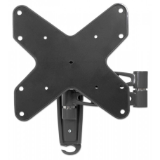 Кріплення для ТВ Manhattan MH TV 23“ - 42“ 423755 VESA200х200/Max 20kg/Double-Link Swing Arm/Black (423755)