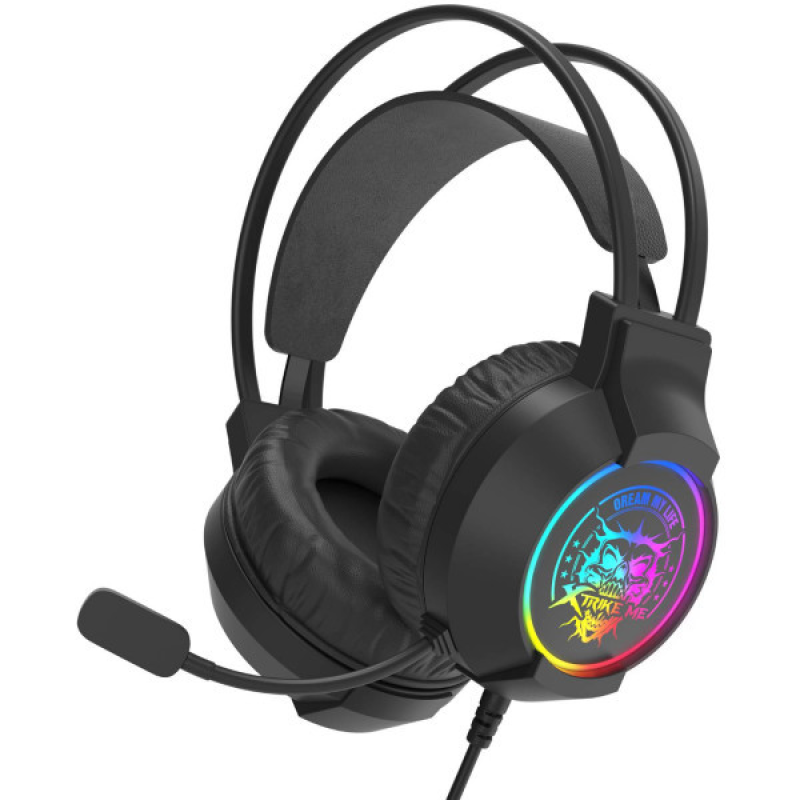 ІГРОВА ГАРНІТУРА XTRIKE ME GH-416, USB ЗВУК 7.1, СТАТИЧНЕ RGB, КАБЕЛЬ 2М (GH-416) ІГРОВА ГАРНІТУРА XTRIKE ME GH-416, USB ЗВУК 7.1, СТАТИЧНЕ RGB, КАБЕЛЬ 2М (GH-416)