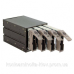 Бекплейн Chieftec SST-3141SAS 3x5.25“ -> 4x3.5“ HDDs Hot-Swap Aluminium (SST-3141SAS)