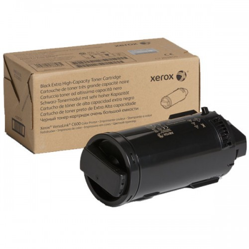 Тонер картридж Xerox VL C600/C605 Black (6 000 стор)