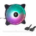 Вентилятор для корпусу 120 mm*3 Chieftec Nova NF-3012-RGB fan set (NF-3012-RGB)
