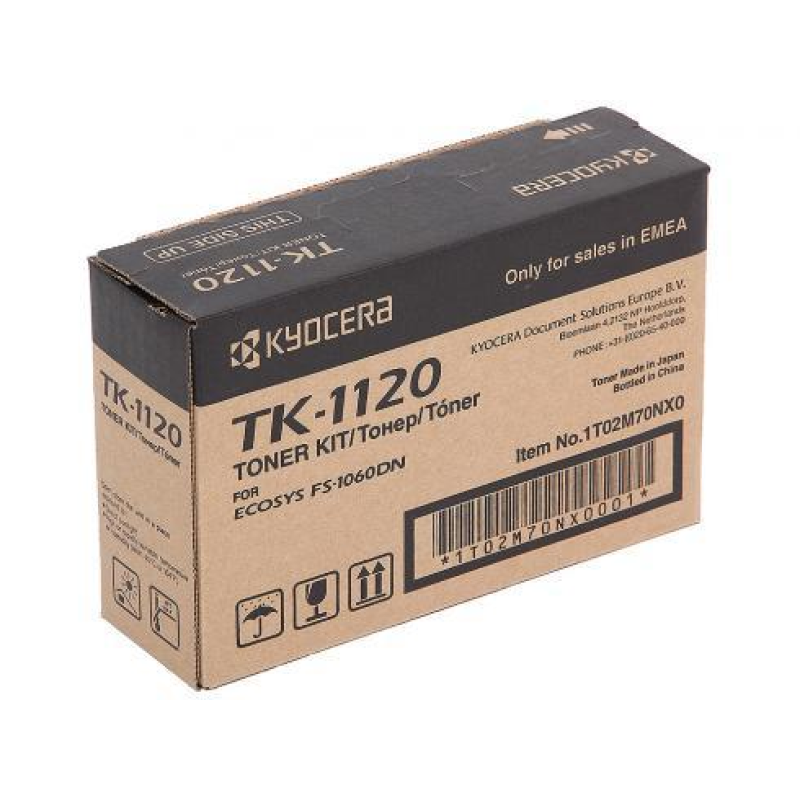 Kyocera TK-1120, 1T02M70NX1 — оригінальний тонер картридж для FS-1060DN, 1025MFP, 1125MFP Kyocera TK-1120, 1T02M70NX1 — оригінальний тонер картридж для FS-1060DN, 1025MFP, 1125MFP