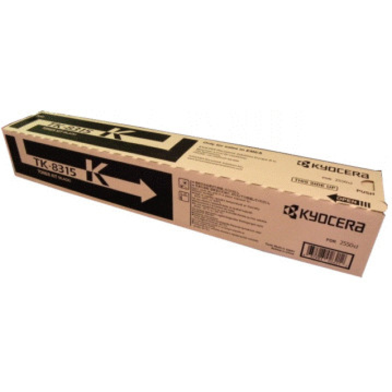 Kyocera TK-8315K — оригінальний тонер картридж, 1T02MV0NL0 Kyocera TK-8315K — оригінальний тонер картридж, 1T02MV0NL0