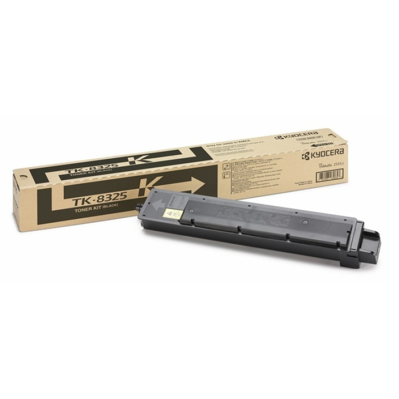 Kyocera TK-8325K — оригінальний тонер картридж, 1T02NP0NL0 Kyocera TK-8325K — оригінальний тонер картридж, 1T02NP0NL0