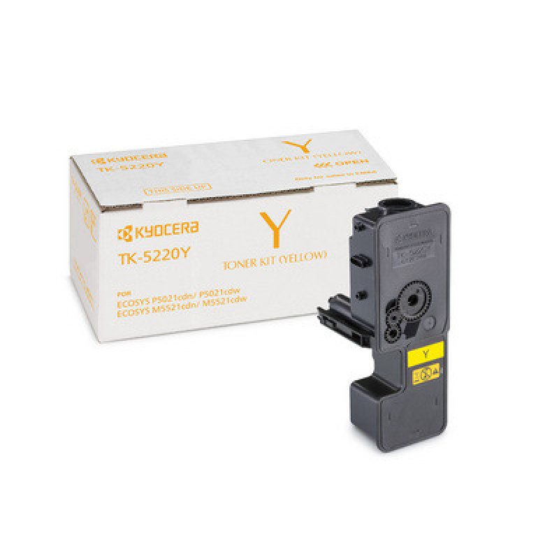 Kyocera TK-5220Y 1T02R9ANL1 — оригінальний тонер картридж Kyocera TK-5220Y 1T02R9ANL1 — оригінальний тонер картридж